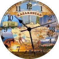 Часы настенные "Виды Казахстана"
