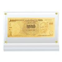 Золотые банкноты в акриле - 1000 Индийских рупий (INR)