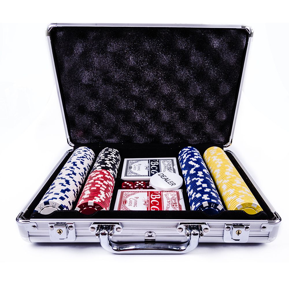 Набор для игры в покер (200 чипов)