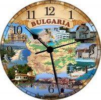 Часы настенные "Виды Болгарии"