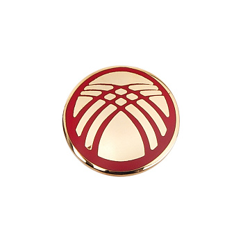 Значок из бронзы с изображением тундука